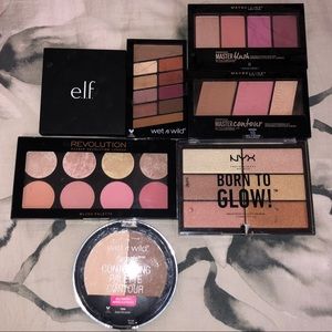 Face and Eyes Makeup Bundle